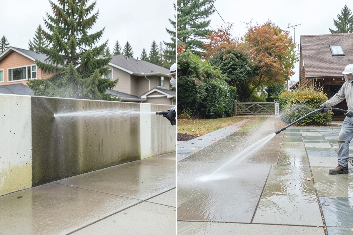 Exterior House Cleaning in Bonney Lake, Pierce County, WA - Walk the perimeter and map every surface needing attention
