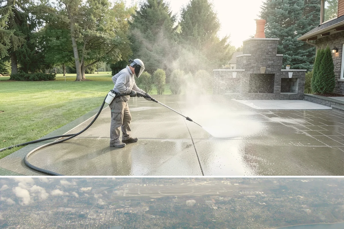 Exterior House Cleaning in Burien, King County, WA - Plan for the warmer months of late spring to early autumn when surfaces dry quickly between cleaning steps.