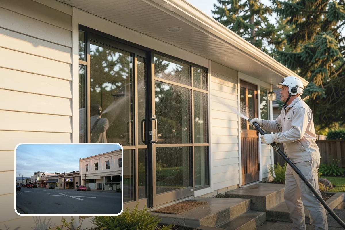 Exterior House Cleaning in Burlington, Skagit County, WA - Covers the whole envelope, not just the obvious walls