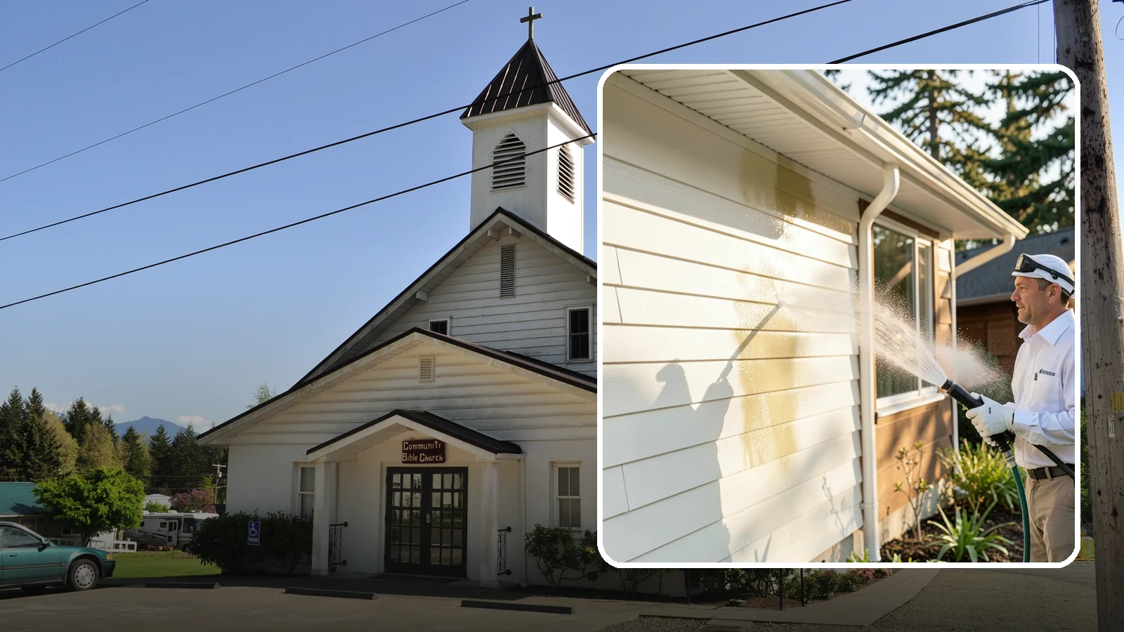 Exterior House Cleaning in Concrete, Skagit County, WA - Exterior house cleaning tackles the full outside of your home, from siding and soffits to trim and entry areas dulled by...