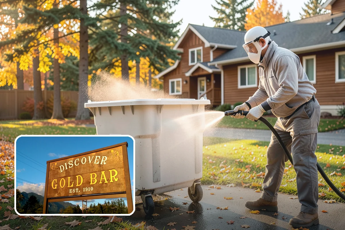 Exterior House Cleaning in Gold Bar, Snohomish County, WA - Covers the whole envelope, not just the obvious walls