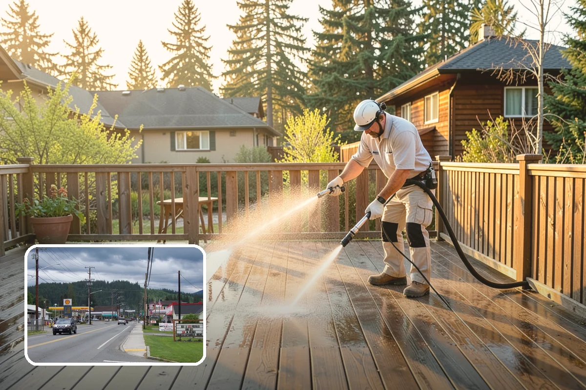 Exterior House Cleaning in Granite Falls, Snohomish County, WA - Covers the whole envelope, not just the obvious walls