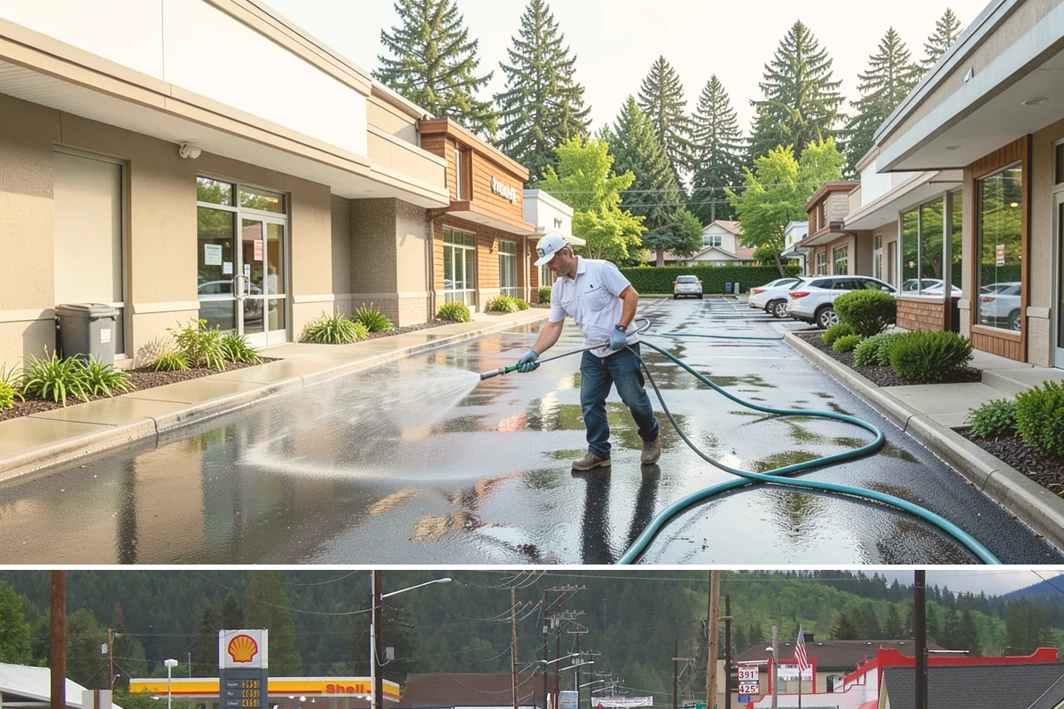 Exterior House Cleaning in Granite Falls, Snohomish County, WA - Plan for the warmer months of late spring to early autumn when surfaces dry quickly between cleaning steps.