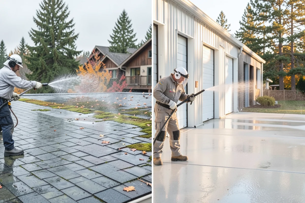 Exterior House Cleaning in Hamilton, Skagit County, WA - Walk the perimeter and map every surface needing attention