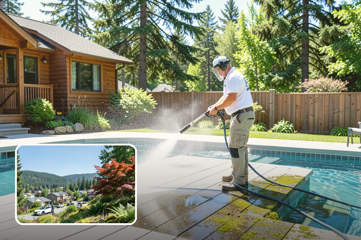 Exterior House Cleaning in Index, Snohomish County, WA - Covers the whole envelope, not just the obvious walls