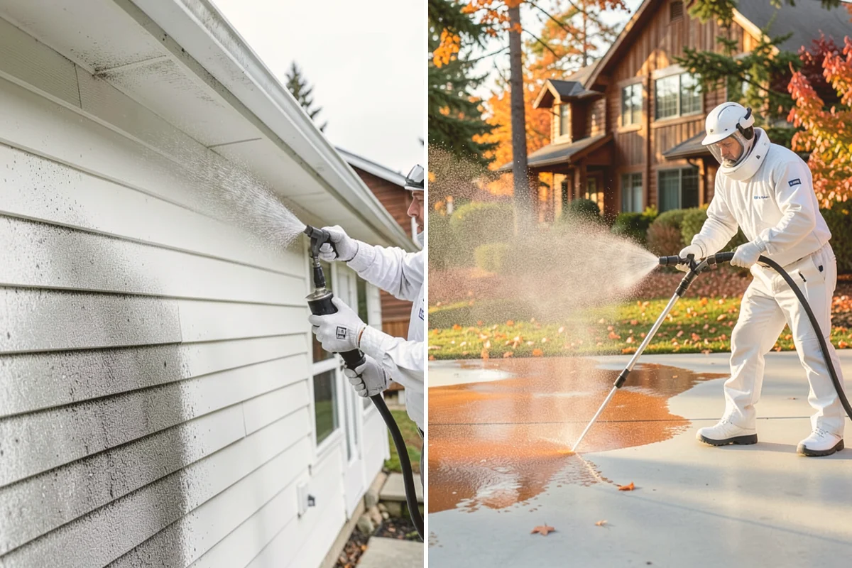 Exterior House Cleaning in Index, Snohomish County, WA - Walk the perimeter and map every surface needing attention