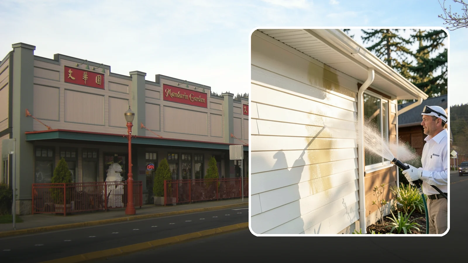 Exterior House Cleaning in Issaquah, King County, WA - Exterior house cleaning tackles the full outside of your home, from siding and soffits to trim and entry areas dulled by...