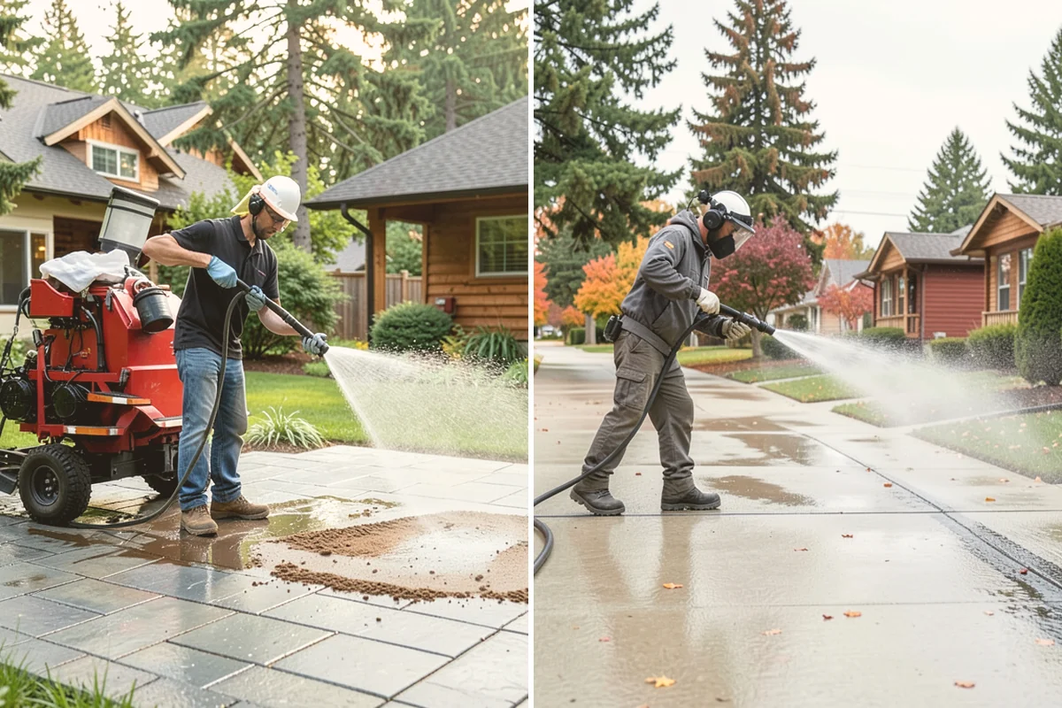 Exterior House Cleaning in Kirkland, King County, WA - Walk the perimeter and map every surface needing attention