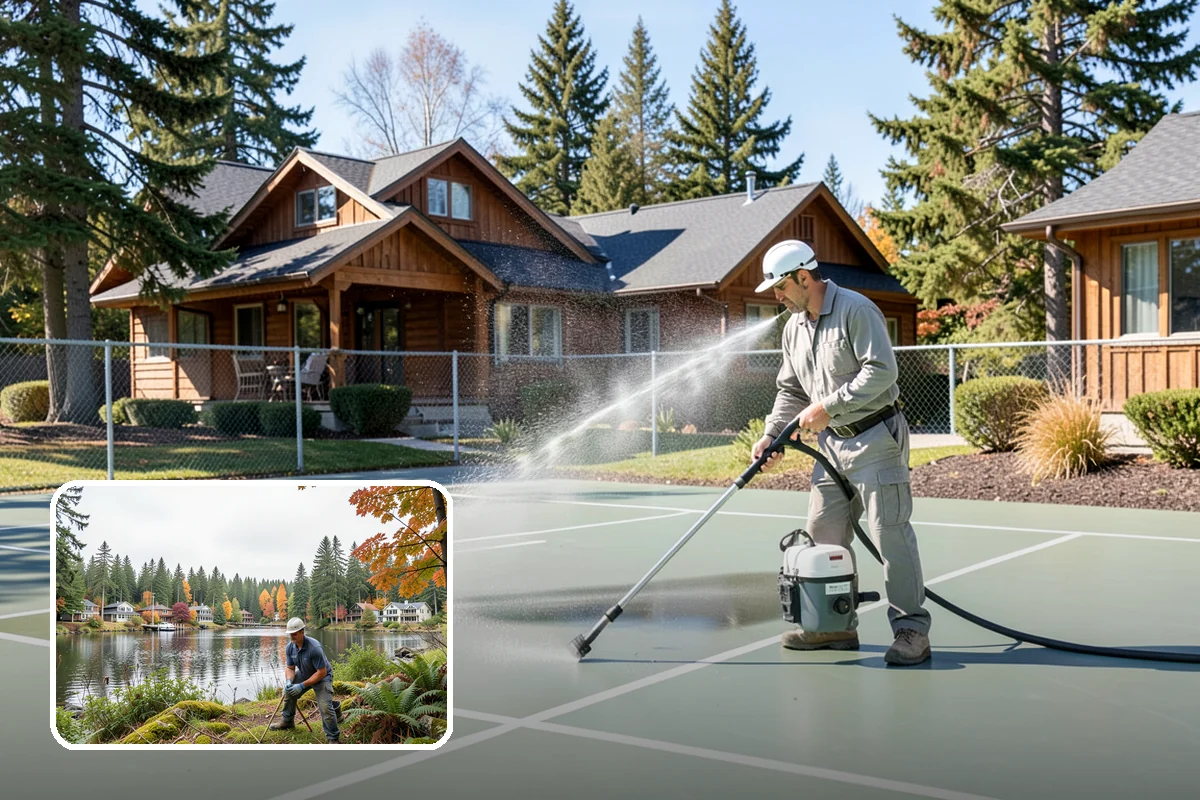 Exterior House Cleaning in La Conner, Skagit County, WA - Covers the whole envelope, not just the obvious walls