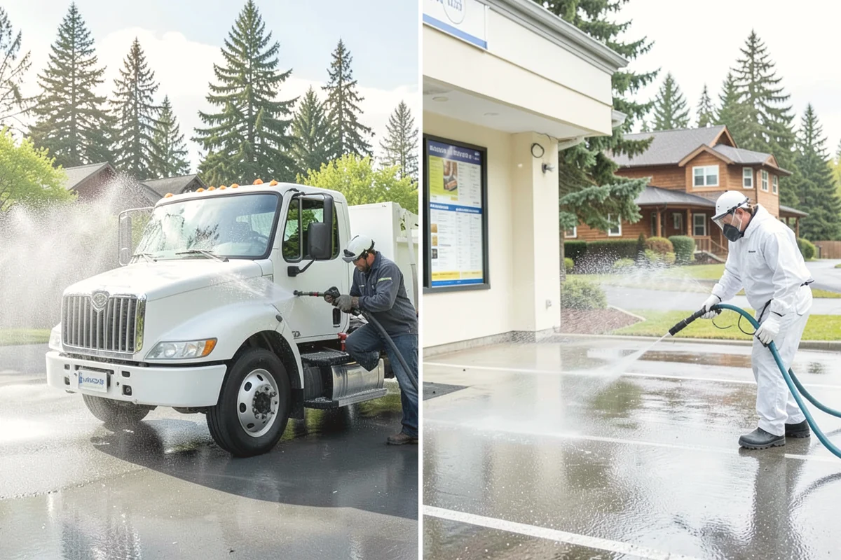 Exterior House Cleaning in La Conner, Skagit County, WA - Walk the perimeter and map every surface needing attention