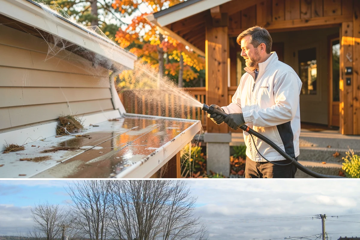 Exterior House Cleaning in Langley, Island County, WA - Plan for the warmer months of late spring to early autumn when surfaces dry quickly between cleaning steps.