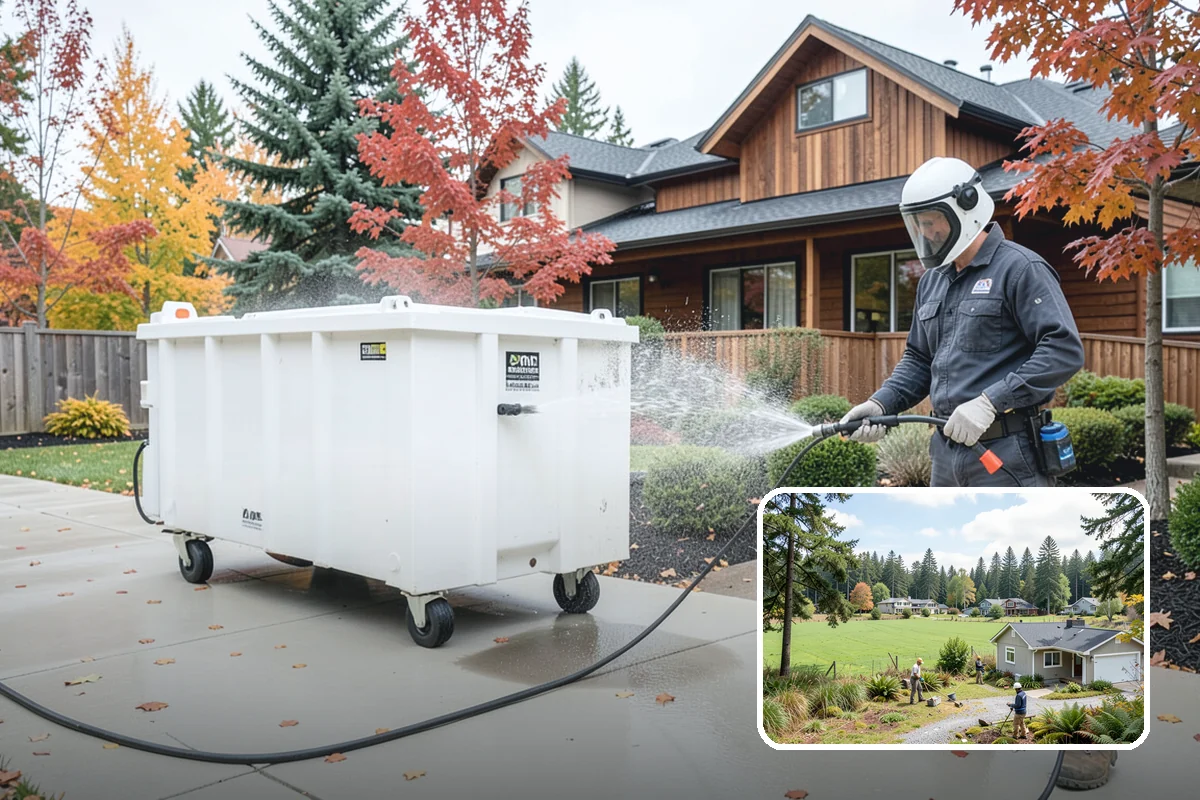 Exterior House Cleaning in Lyman, Skagit County, WA - Covers the whole envelope, not just the obvious walls