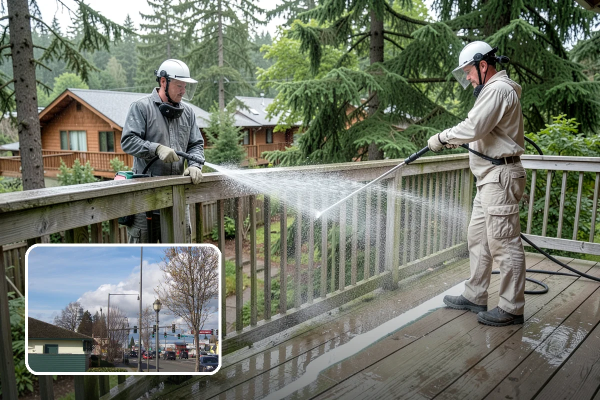 Exterior House Cleaning in Marysville, Snohomish County, WA - Covers the whole envelope, not just the obvious walls