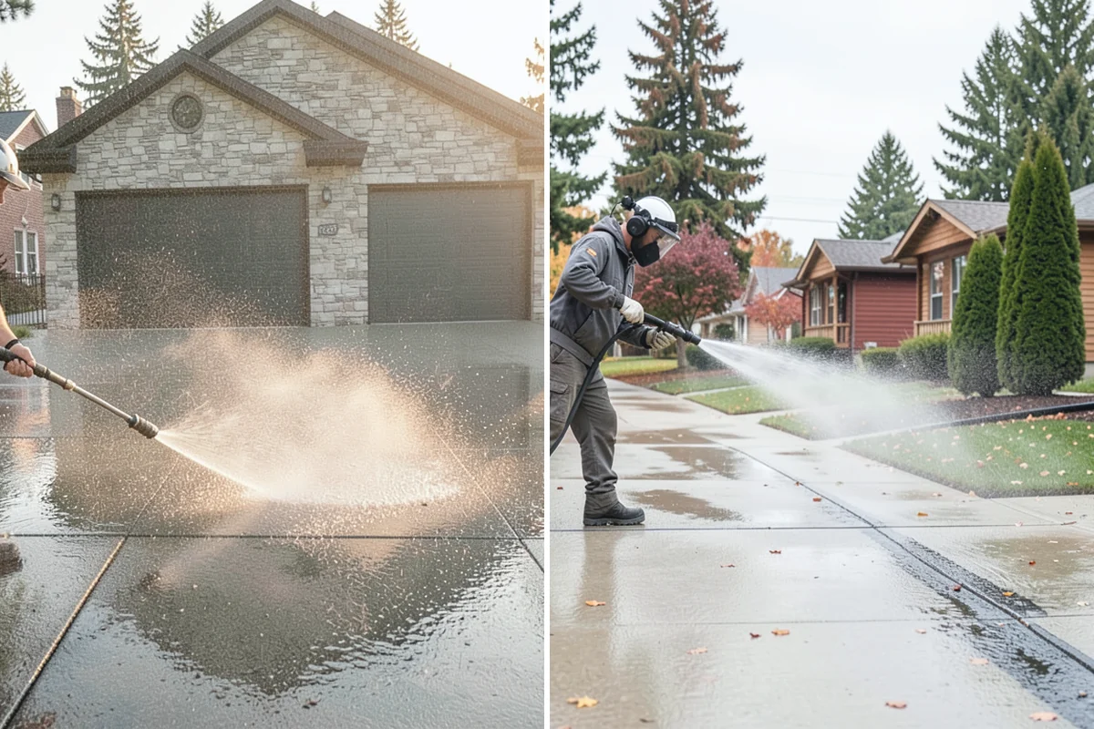 Exterior House Cleaning in Medina, King County, WA - Walk the perimeter and map every surface needing attention