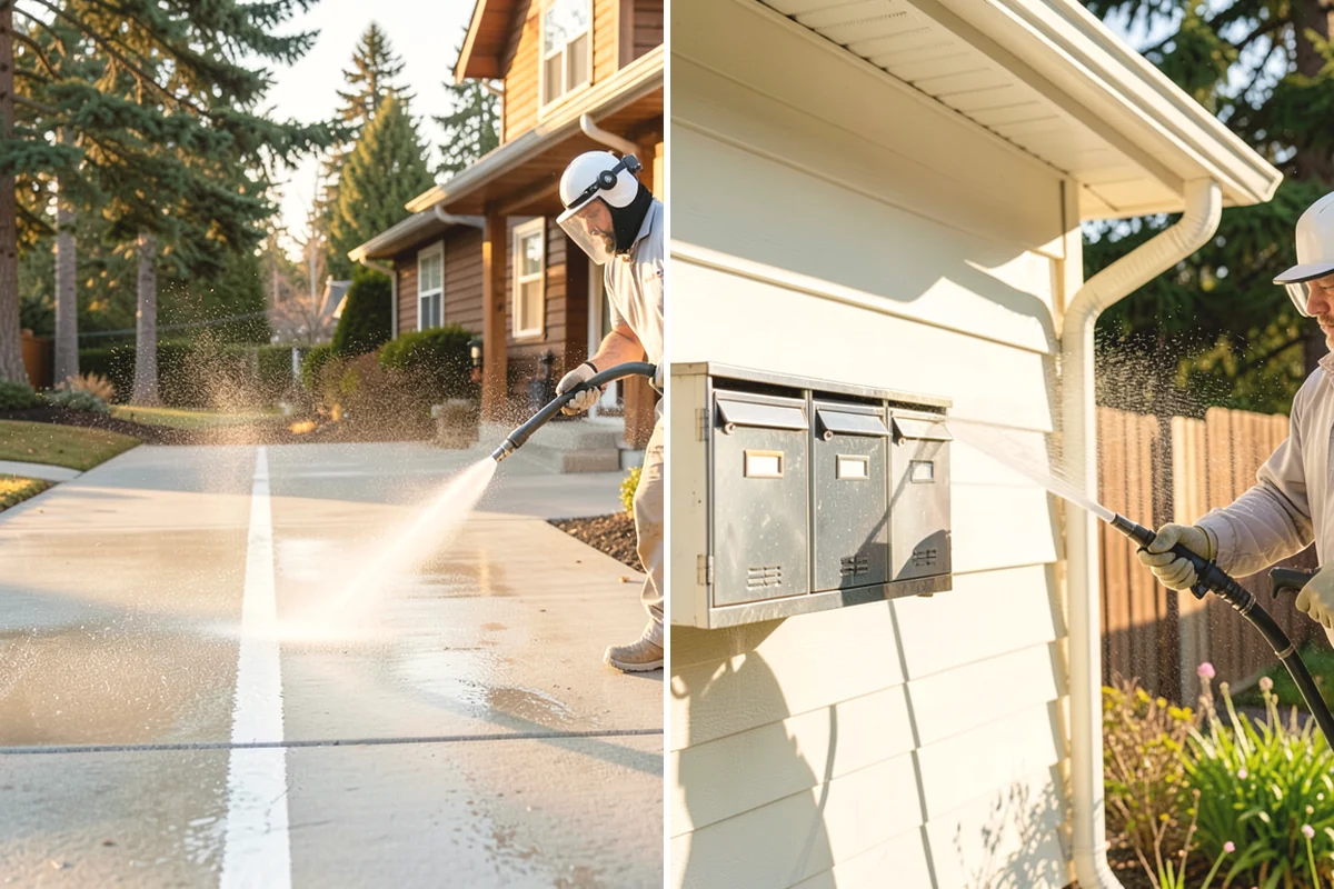 Exterior House Cleaning in Mercer Island, King County, WA - Walk the perimeter and map every surface needing attention