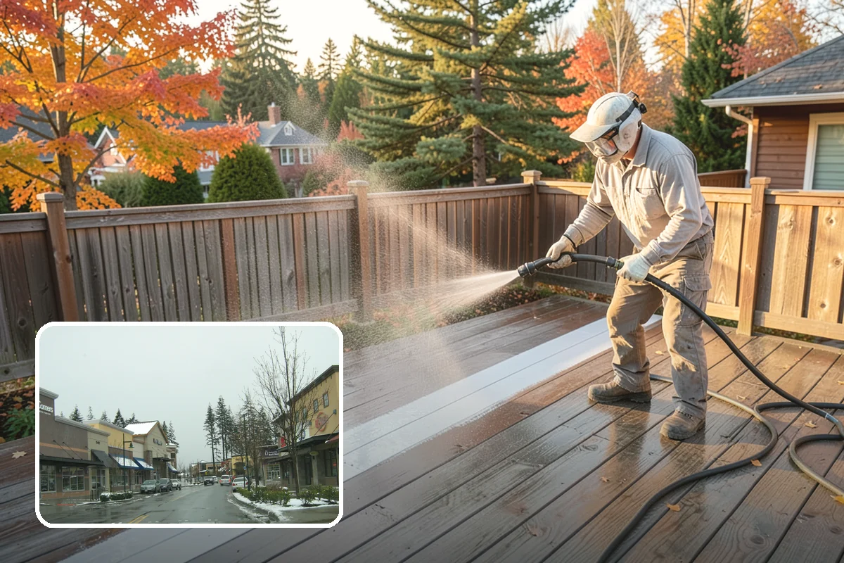 Exterior House Cleaning in Mill Creek, Snohomish County, WA - Covers the whole envelope, not just the obvious walls