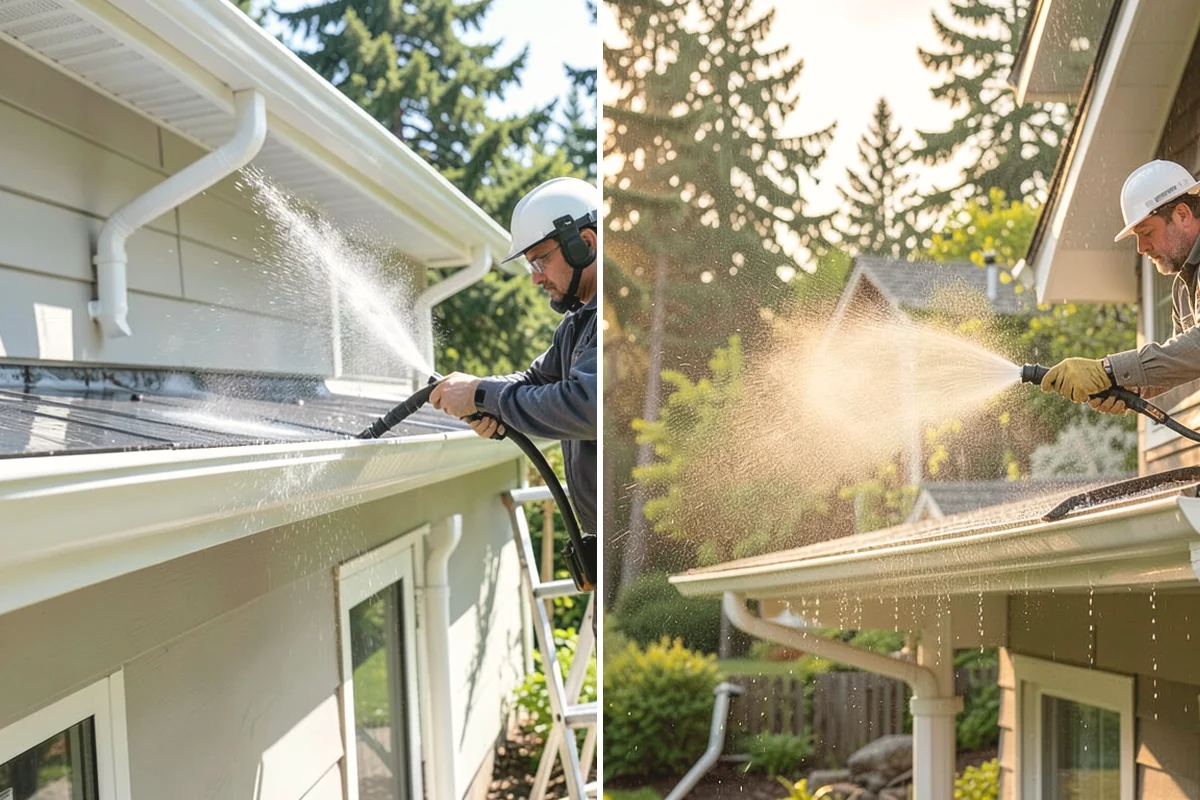 Exterior House Cleaning in Mill Creek, Snohomish County, WA - Walk the perimeter and map every surface needing attention