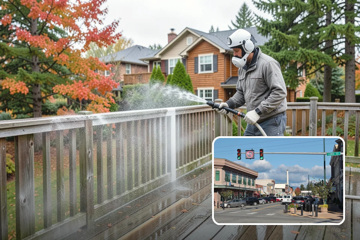 Exterior House Cleaning in Monroe, Snohomish County, WA - Covers the whole envelope, not just the obvious walls