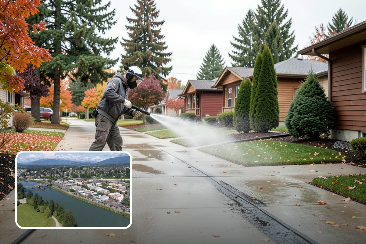 Exterior House Cleaning in Mount Vernon, Skagit County, WA - Covers the whole envelope, not just the obvious walls