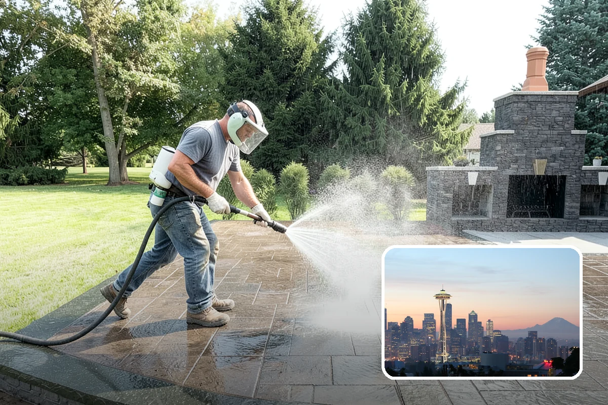 Exterior House Cleaning in Seattle, King County, WA - Covers the whole envelope, not just the obvious walls