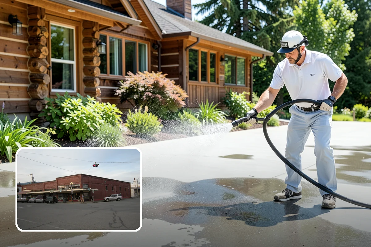 Exterior House Cleaning in Sedro-Woolley, Skagit County, WA - Covers the whole envelope, not just the obvious walls