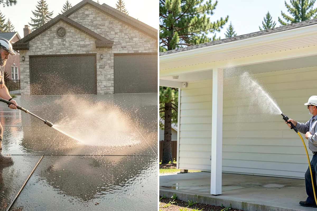 Exterior House Cleaning in Sedro-Woolley, Skagit County, WA - Walk the perimeter and map every surface needing attention