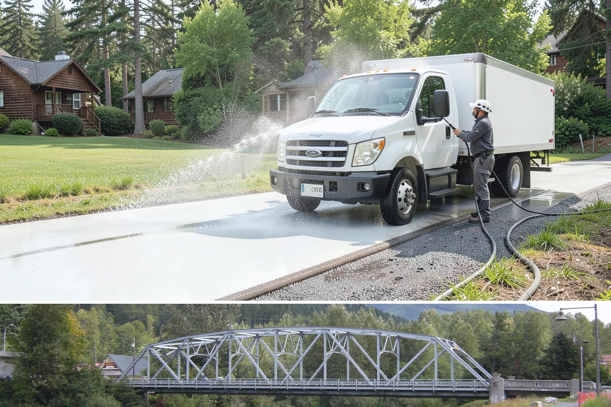 Exterior House Cleaning in Skykomish, King County, WA - Plan for the warmer months of late spring to early autumn when surfaces dry quickly between cleaning steps.