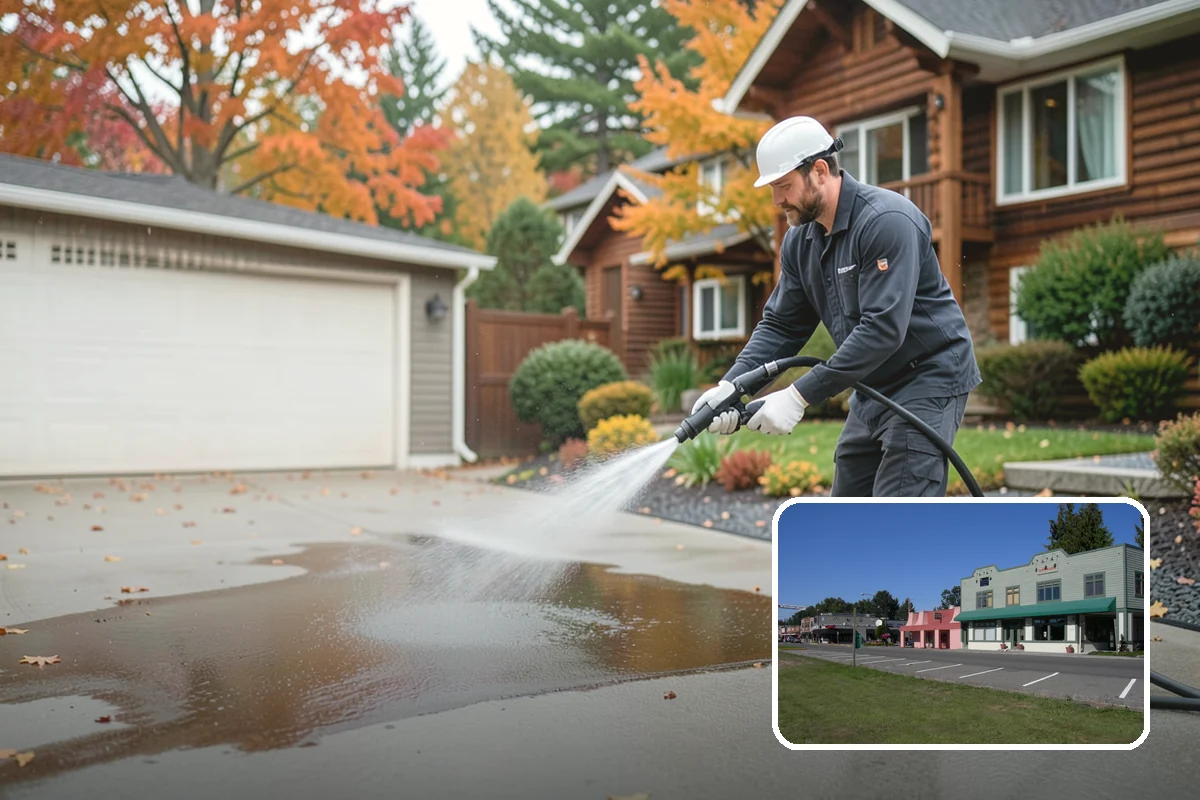 Exterior House Cleaning in Snoqualmie, King County, WA - Covers the whole envelope, not just the obvious walls