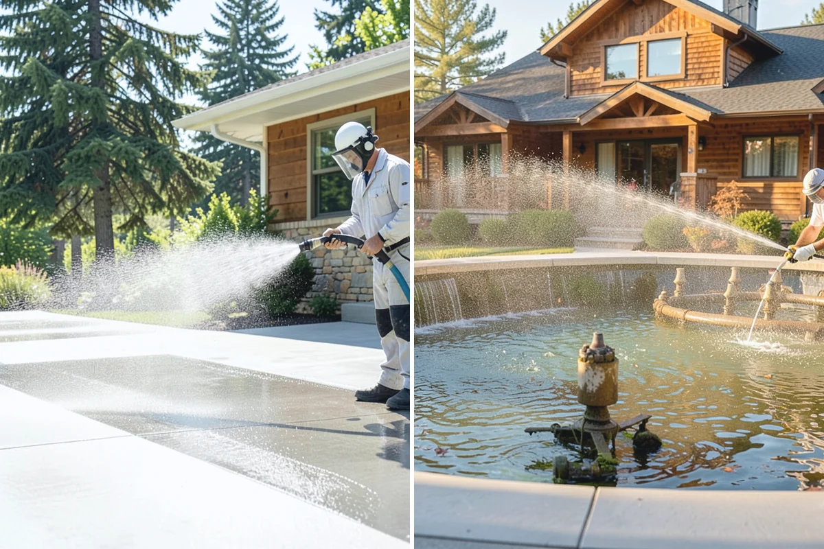 Exterior House Cleaning in Wilkeson, Pierce County, WA - Walk the perimeter and map every surface needing attention