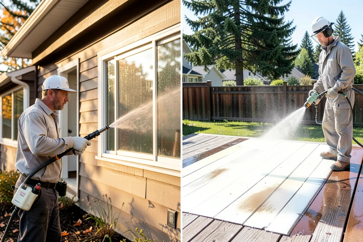 Exterior Light Fixture Cleaning in Arlington, Snohomish County, WA - Power-off confirmation and gentle debris removal