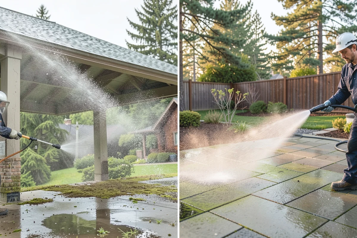 Exterior Light Fixture Cleaning in Auburn, King County, WA - Power-off confirmation and gentle debris removal