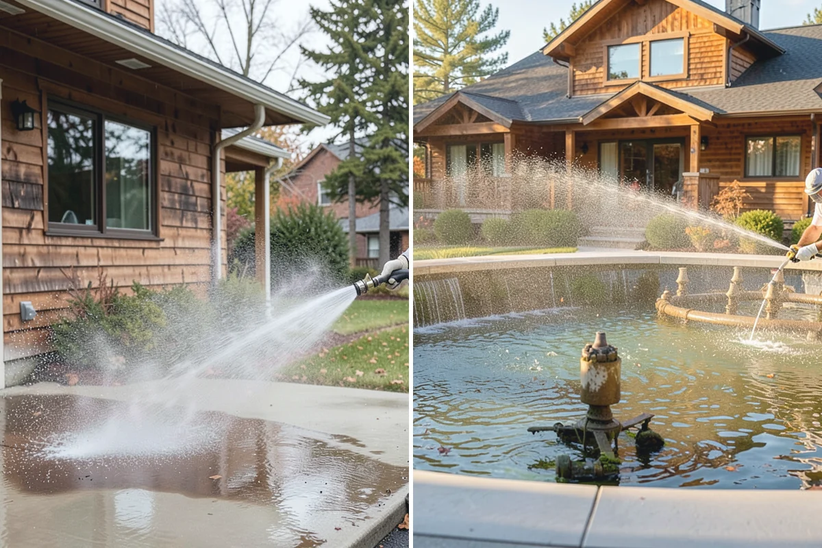 Exterior Light Fixture Cleaning in Beaux Arts Village, King County, WA - Power-off confirmation and gentle debris removal