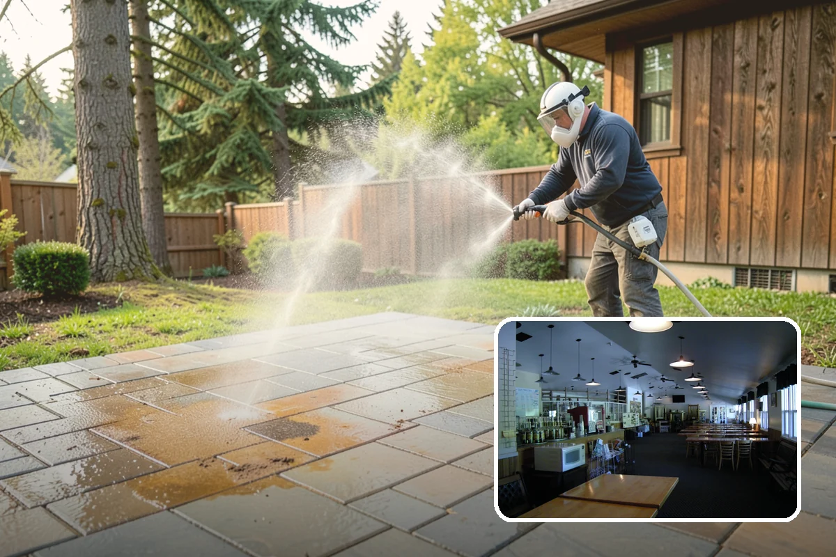 Exterior Light Fixture Cleaning in Black Diamond, King County, WA - Restores full brightness by clearing haze from glass panels