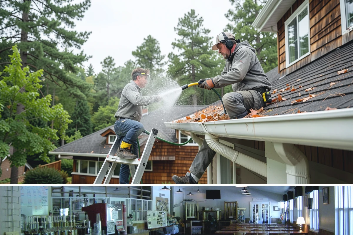 Exterior Light Fixture Cleaning in Black Diamond, King County, WA - Late summer is a great time to clear the season's insect debris before shorter Northwest days rely on outdoor lighting.