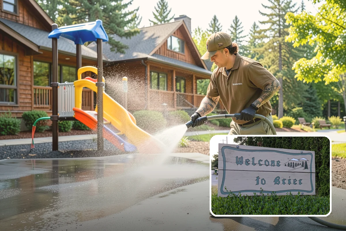 Exterior Light Fixture Cleaning in Brier, Snohomish County, WA - Restores full brightness by clearing haze from glass panels