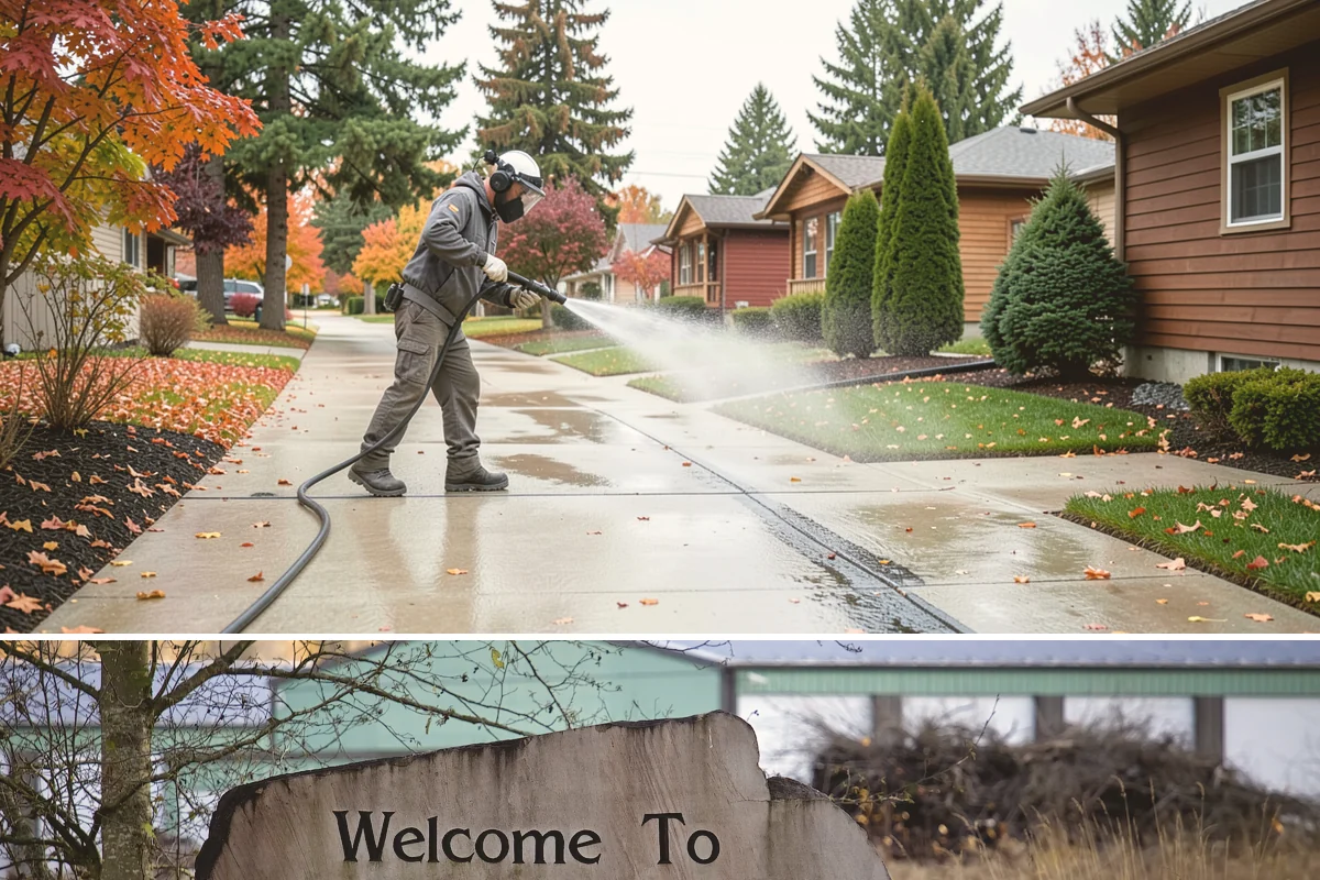 Exterior Light Fixture Cleaning in Buckley, Pierce County, WA - Late summer is a great time to clear the season's insect debris before shorter Northwest days rely on outdoor lighting.