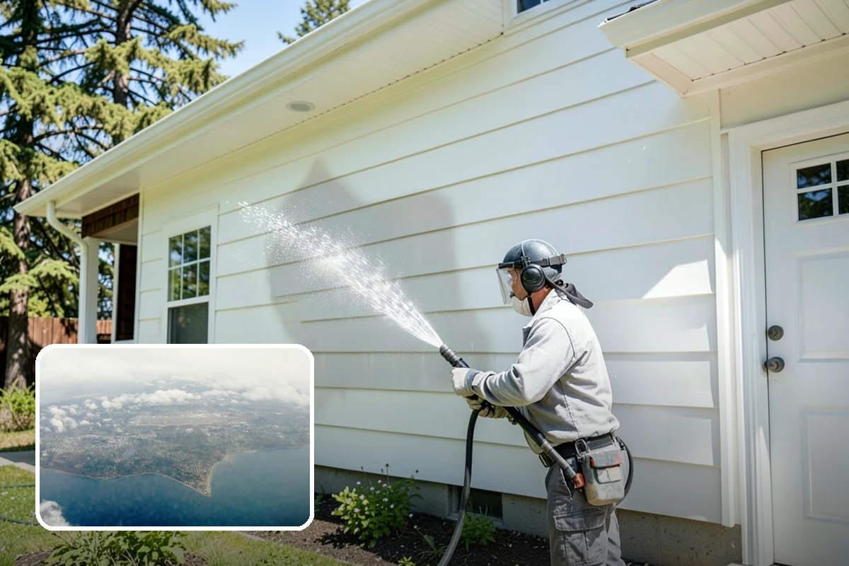 Exterior Light Fixture Cleaning in Burien, King County, WA - Restores full brightness by clearing haze from glass panels