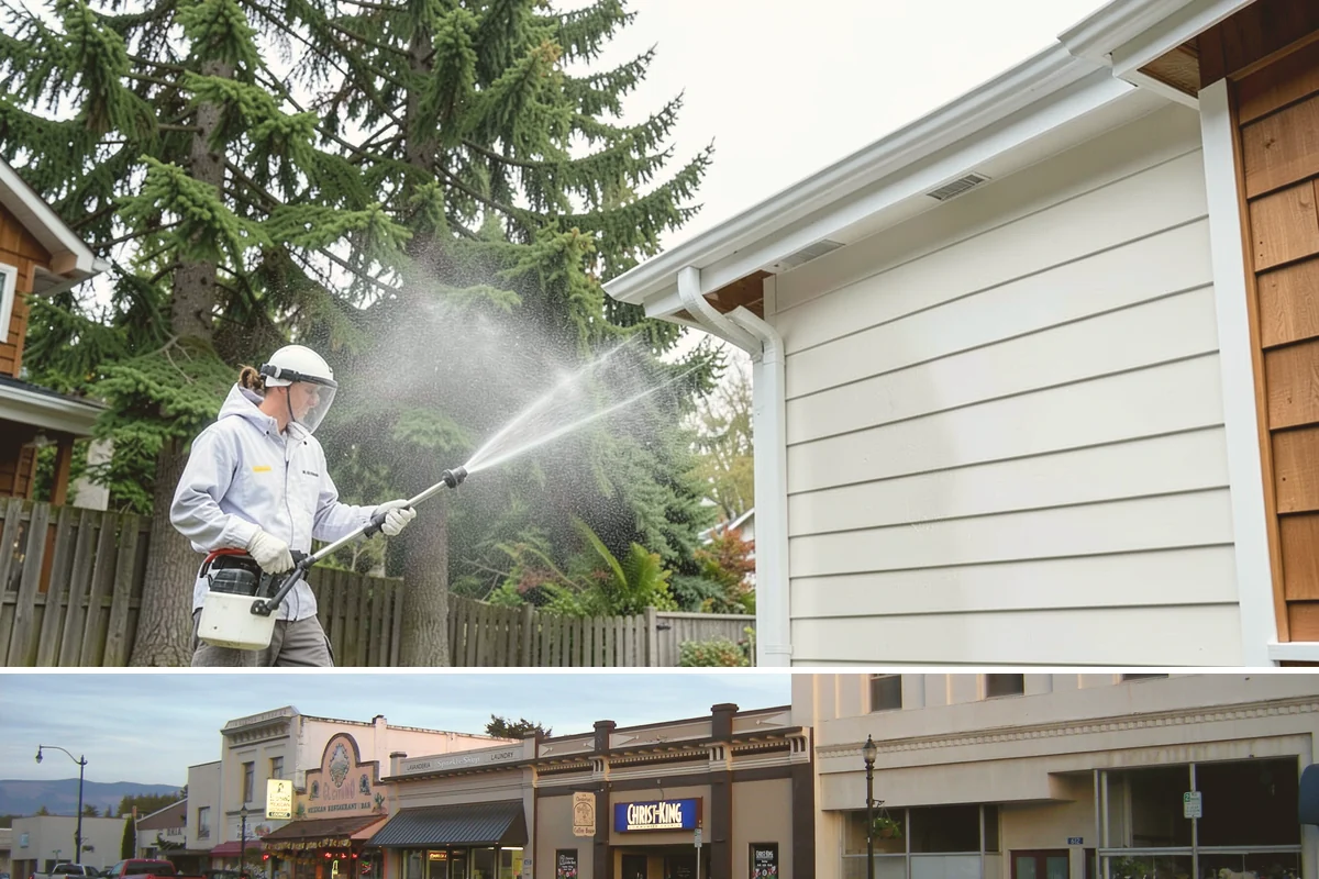 Exterior Light Fixture Cleaning in Burlington, Skagit County, WA - Late summer is a great time to clear the season's insect debris before shorter Northwest days rely on outdoor lighting.