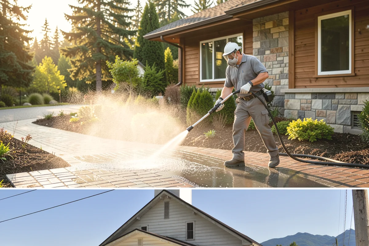 Exterior Light Fixture Cleaning in Concrete, Skagit County, WA - Late summer is a great time to clear the season's insect debris before shorter Northwest days rely on outdoor lighting.