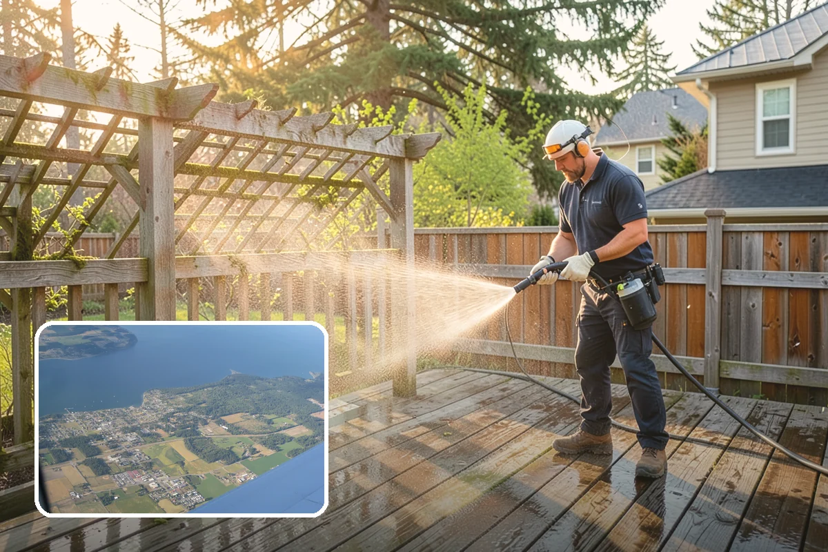Exterior Light Fixture Cleaning in Coupeville, Island County, WA - Restores full brightness by clearing haze from glass panels