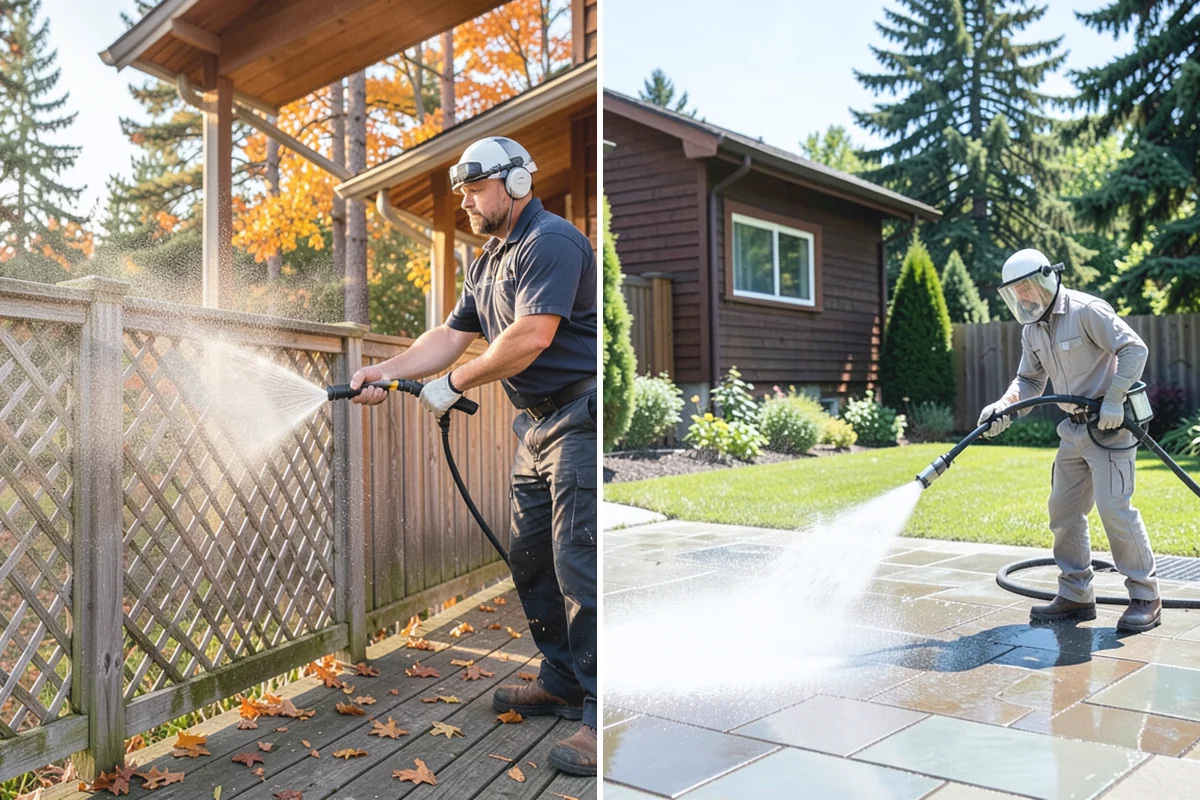 Exterior Light Fixture Cleaning in Coupeville, Island County, WA - Power-off confirmation and gentle debris removal