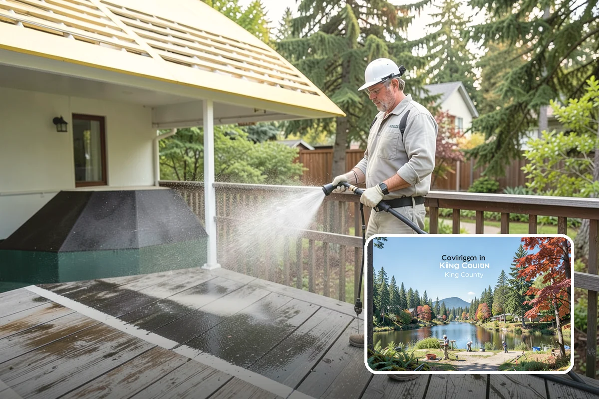 Exterior Light Fixture Cleaning in Covington, King County, WA - Restores full brightness by clearing haze from glass panels