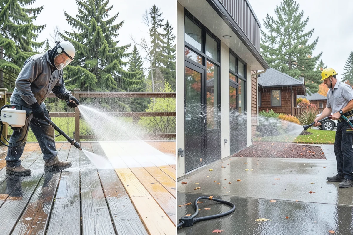 Exterior Light Fixture Cleaning in Darrington, Snohomish County, WA - Power-off confirmation and gentle debris removal