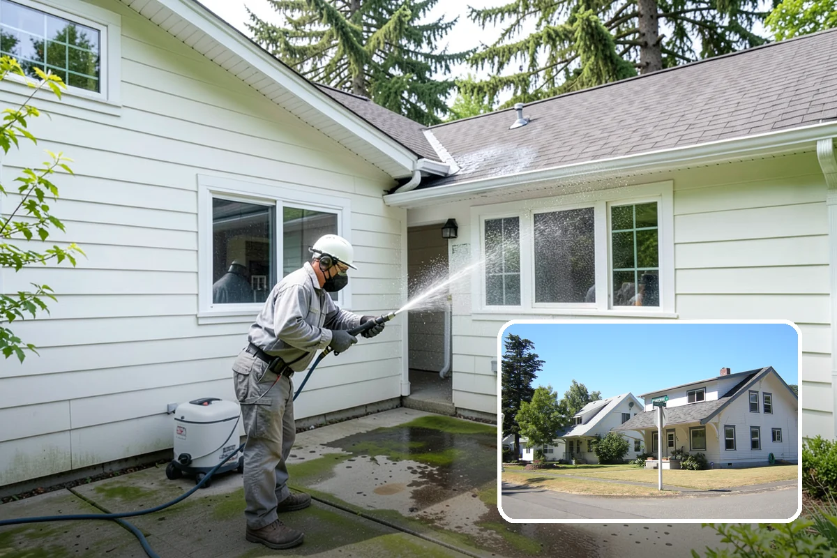 Exterior Light Fixture Cleaning in DuPont, Pierce County, WA - Restores full brightness by clearing haze from glass panels