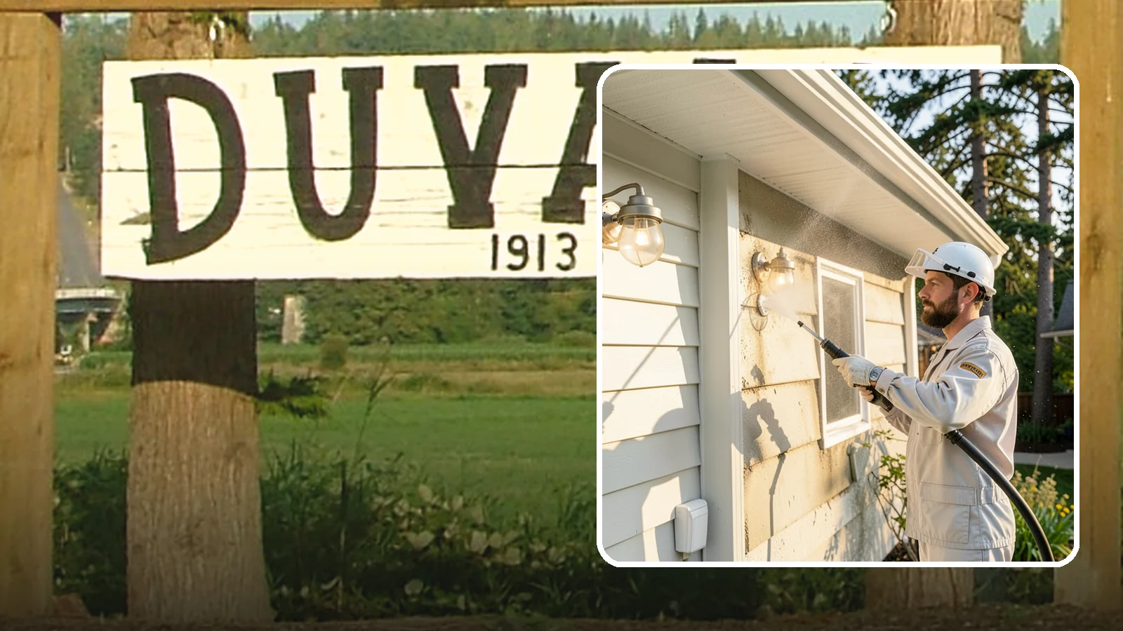 Exterior Light Fixture Cleaning in Duvall, King County, WA - We hand clean porch and coach lights to clear cobwebs, insect debris, and oxidation from glass and metal fixtures.