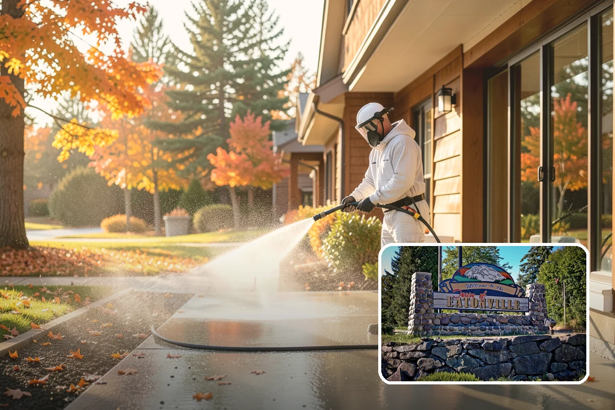 Exterior Light Fixture Cleaning in Eatonville, Pierce County, WA - Restores full brightness by clearing haze from glass panels