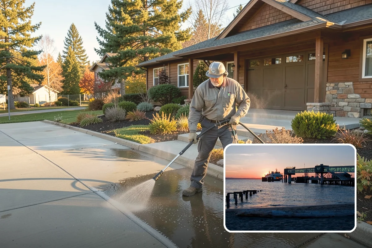 Exterior Light Fixture Cleaning in Edmonds, Snohomish County, WA - Restores full brightness by clearing haze from glass panels