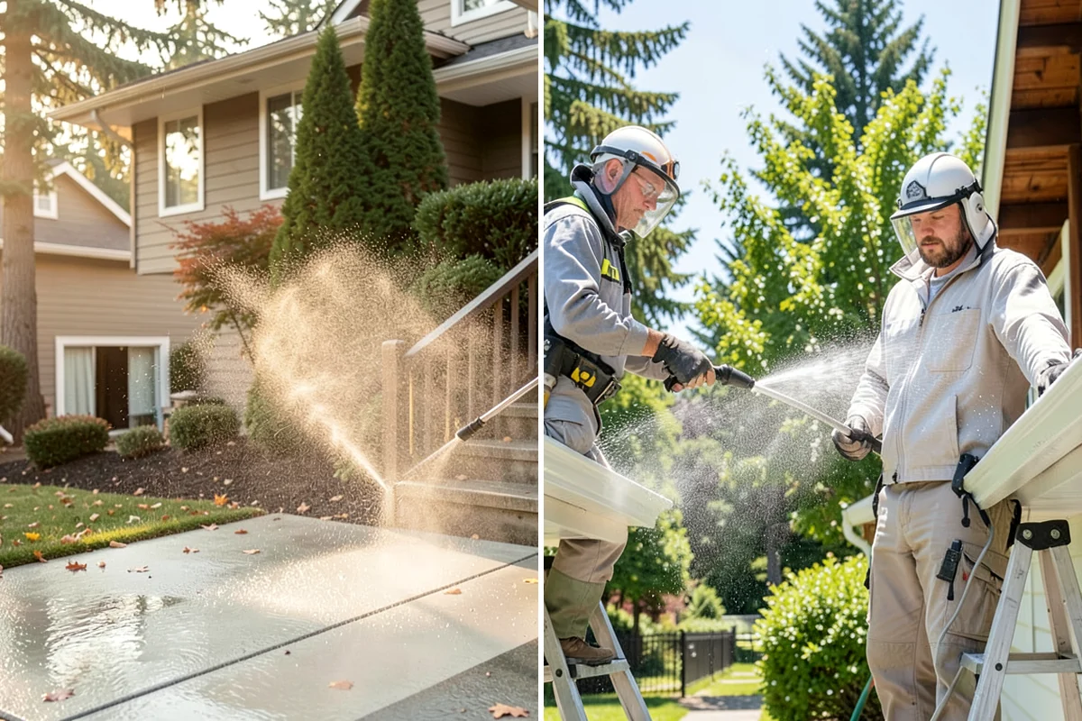 Exterior Light Fixture Cleaning in Everett, Snohomish County, WA - Power-off confirmation and gentle debris removal