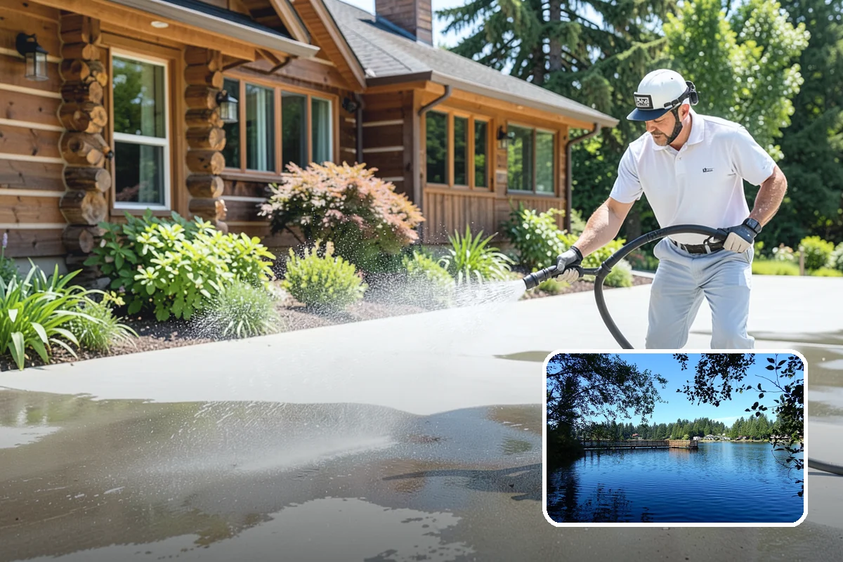 Exterior Light Fixture Cleaning in Federal Way, King County, WA - Restores full brightness by clearing haze from glass panels