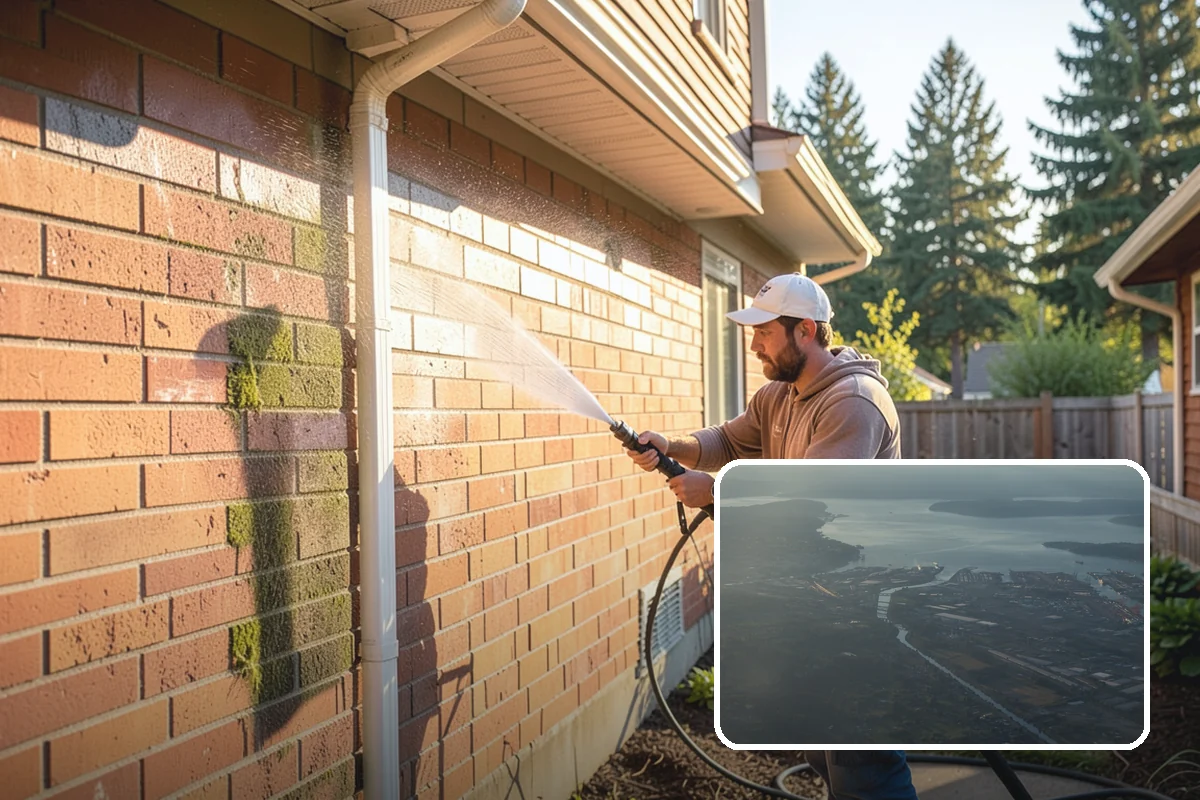 Exterior Light Fixture Cleaning in Fife, Pierce County, WA - Restores full brightness by clearing haze from glass panels